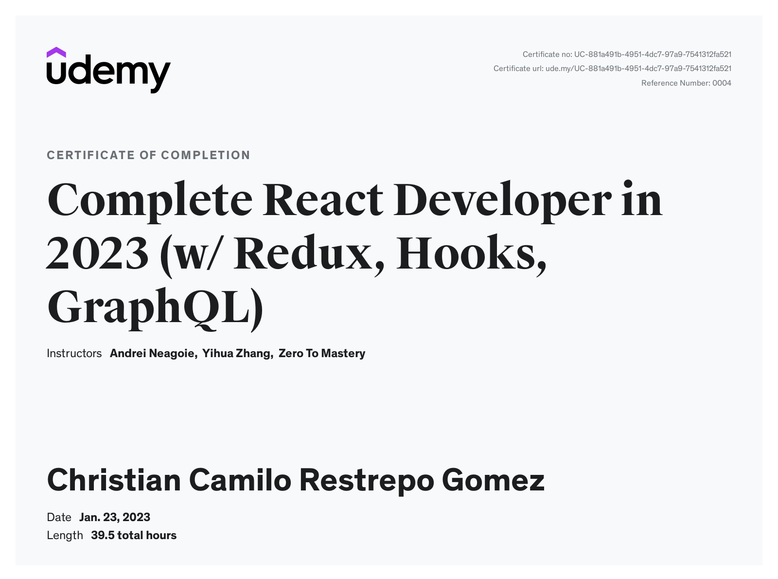 certificate angular