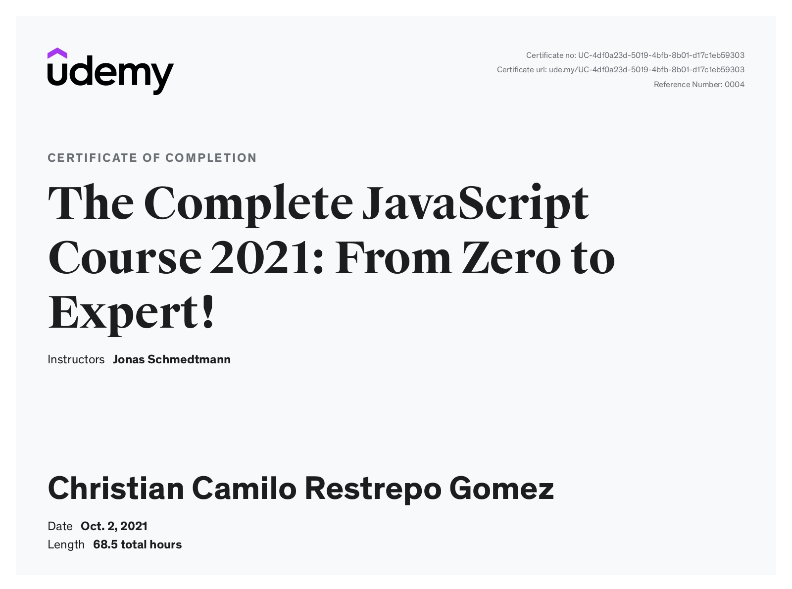 certificate angular